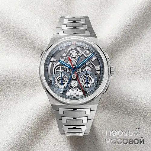 Czapek & Cie: Antarctique Rattrapante Ice Blue