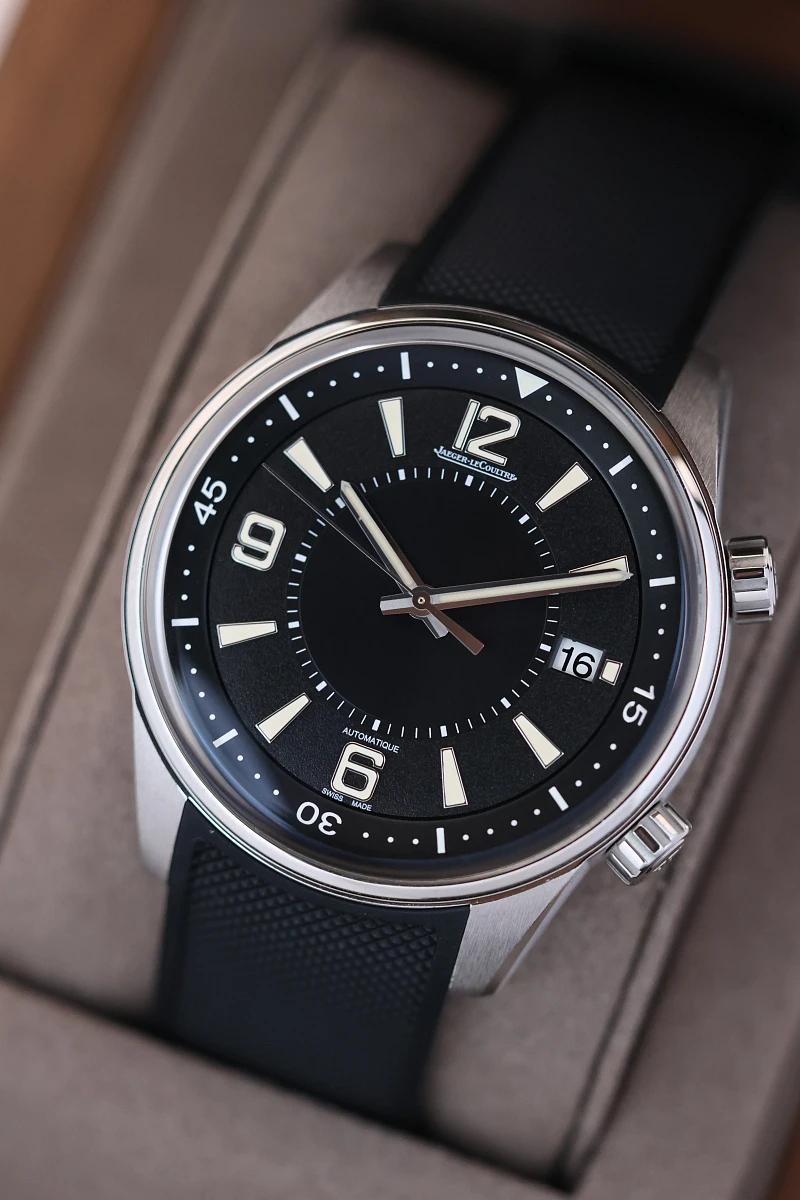 Купить элитные часы Jaeger-LeCoultre Polaris Date Black Dial Q906867J: в наличии в Москве!