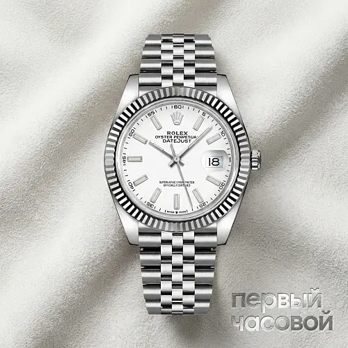 Datejust 41mm White Dial 2021
