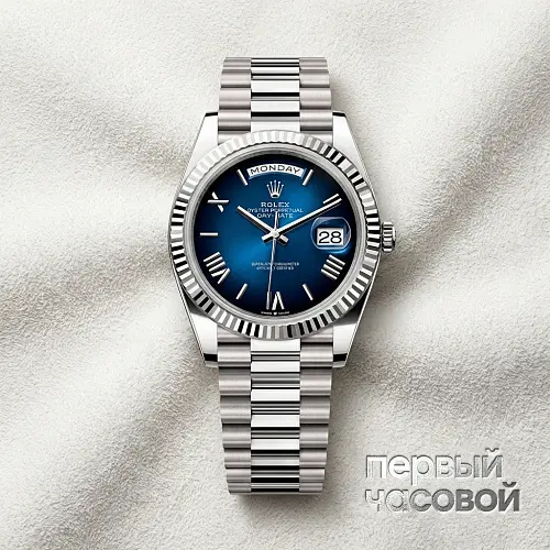 Day-Date 40Mm Blue Ombre Dial