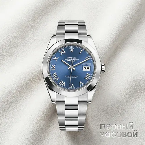 Datejust Ii 41Mm Azzurro Blue