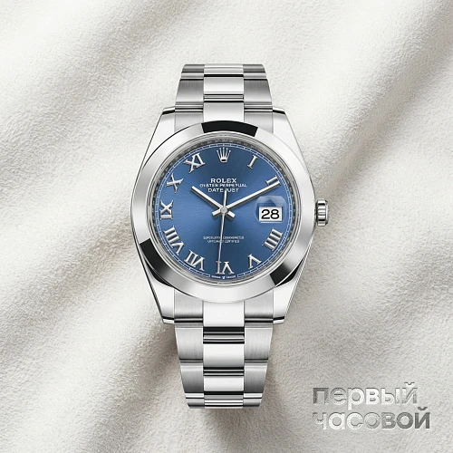 Datejust Ii 41Mm Azzurro Blue