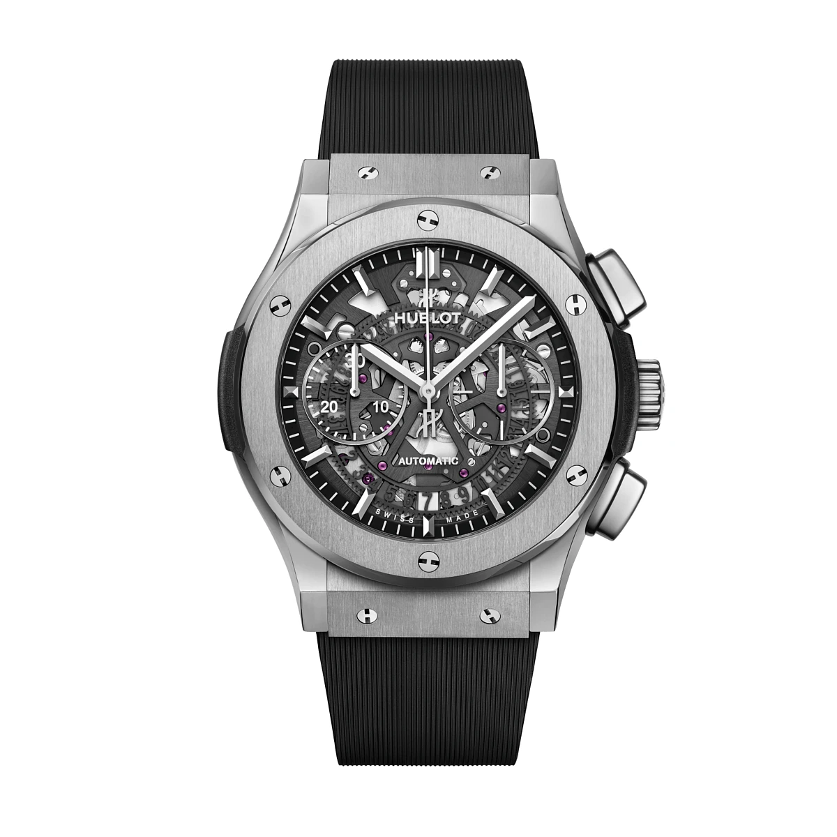 Купить элитные часы Hublot Classic Fusion Aerofusion Titanium 45 525.NX.0170.RX: в наличии в Москве!