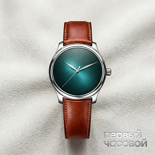 Endeavour Centre Seconds White Gold  Blue Lagoon 40mm