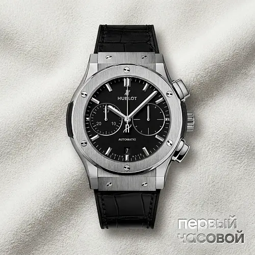 Classic Fusion Chronograph Titanium Black 45 Mm