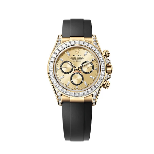 Cosmograph Daytona Yellow Gold Factory Diamonds Oysterflex