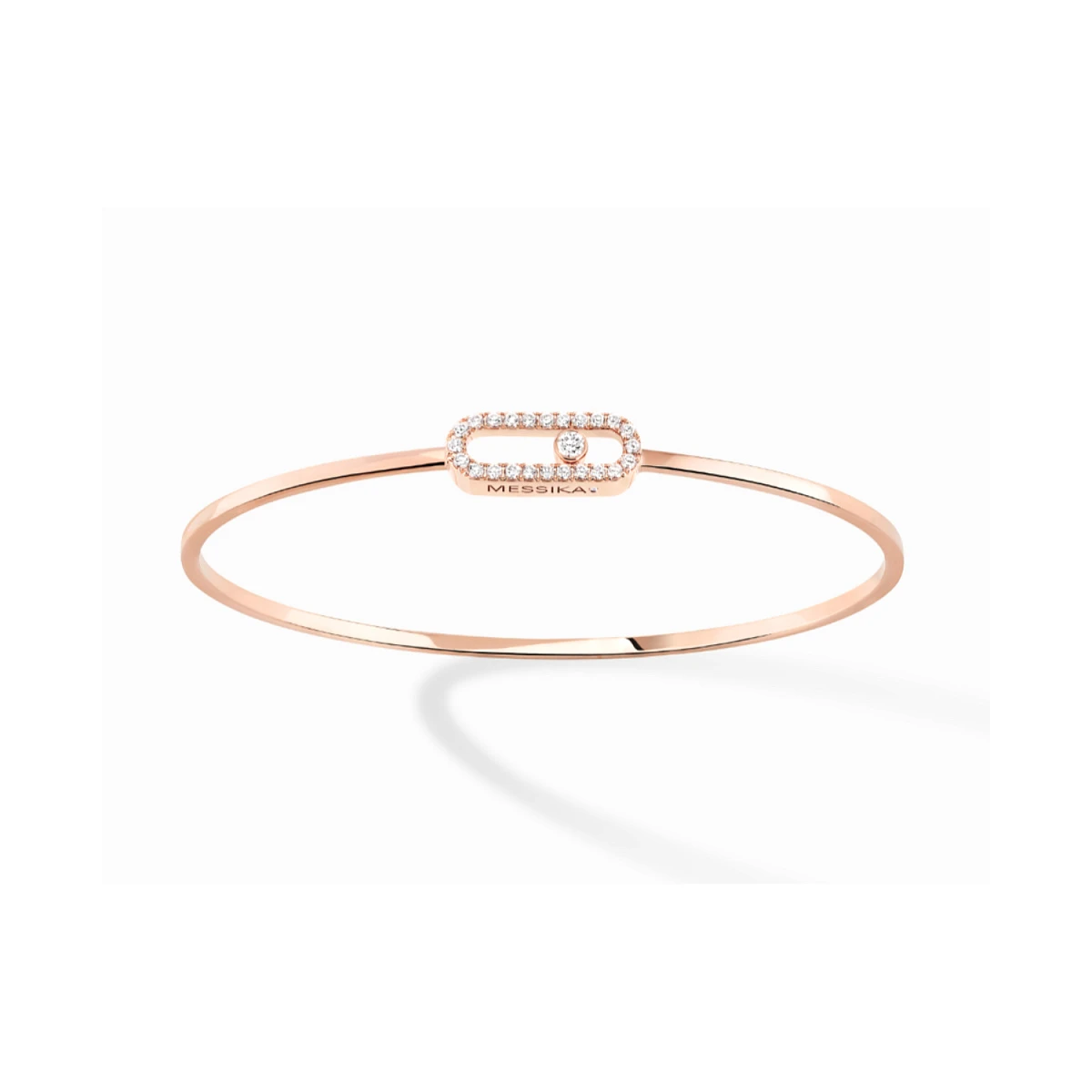 Купить украшение MESSIKA Move Uno Pavé Flex Bangle MM 12057-PG: в наличии в Москве!