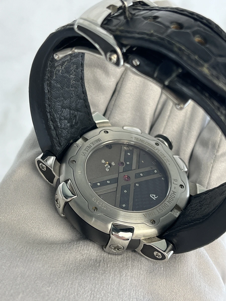 Купить элитные часы Romain Jerome Tourbilion Rusted Steel T-Oxy Iii Tourbillon Black Extreme TO.MO.CRISIS.F1.11BB.00: в наличии в Москве!