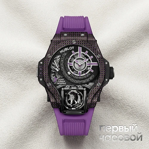 MP-09 Tourbillon Bi-axis Purple 3D Carbon