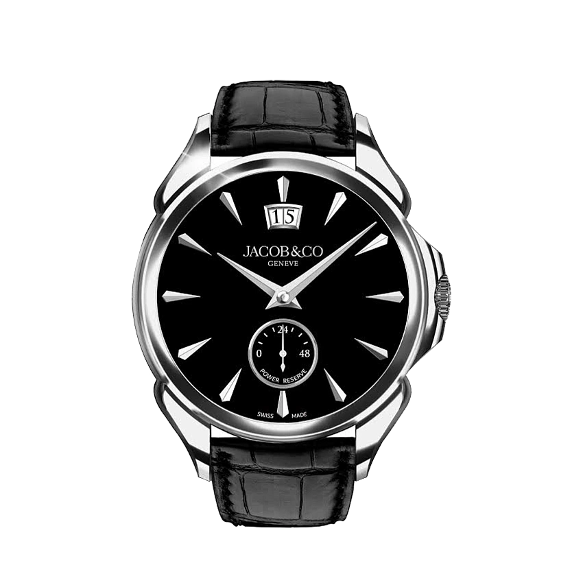 Palatial Classic Manual Big Date - Steel Onyx Black