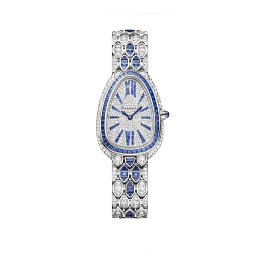 Serpenti Seduttori Custom Diamonds & Sapphires