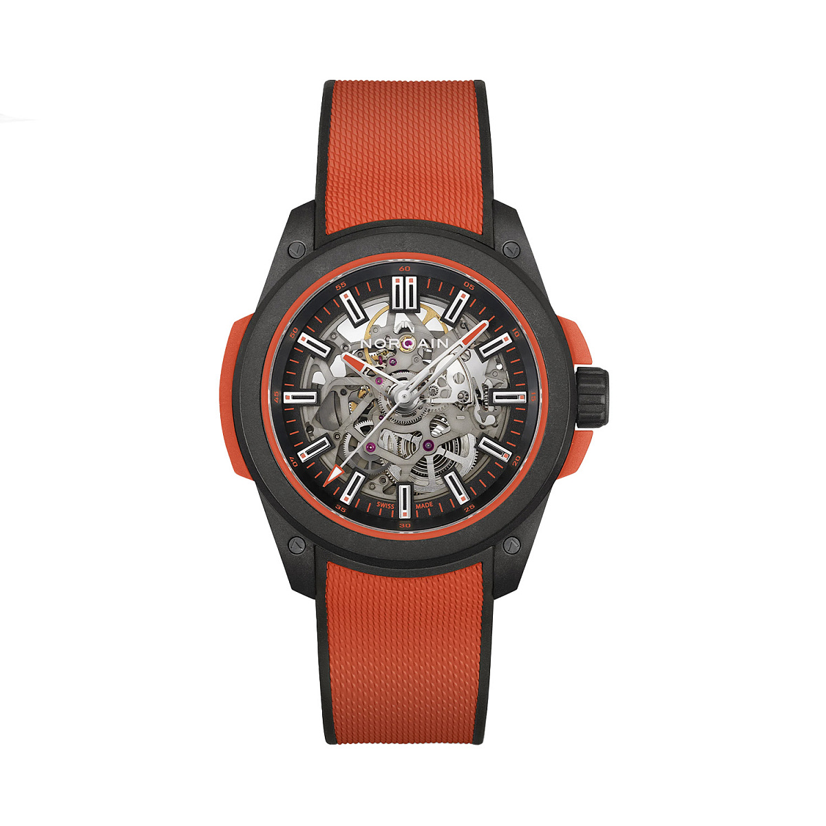 Norqain Wild One Skeleton 42Mm Coral