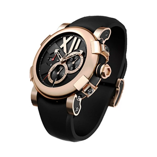 Titanic DNA Pink Gold/Black Chrono