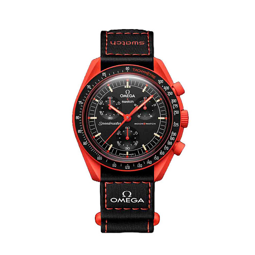 Swatch x Omega Bioceramic Mission To Earth Lava