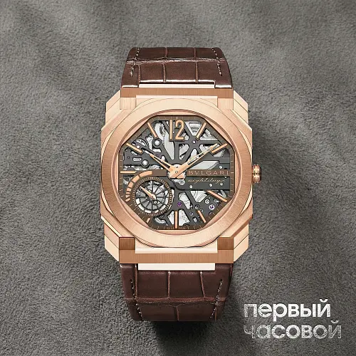 Octo Finissimo Skeleton 8 Days Mechanical Manufacture Ultra-Thin Movement