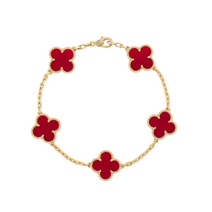 Vintage Alhambra bracelet, 5 motifs VCARD35500