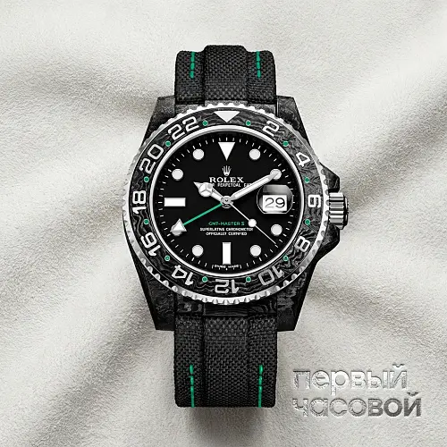 Rolex Gmt Green Accent