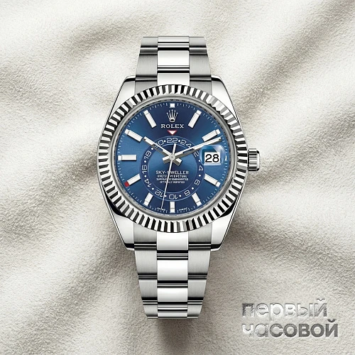 Sky-Dweller Blue Dial Oyster Bracelet