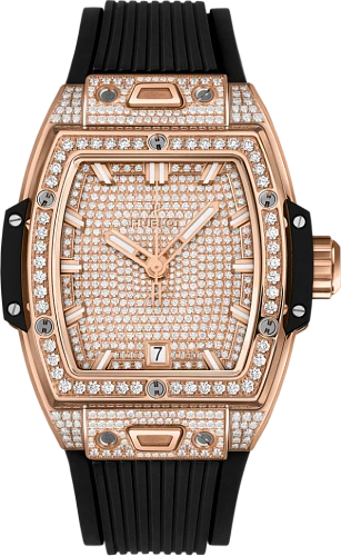 Shaped Spirit Of Big Bang King Gold Full Pave