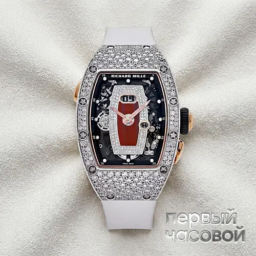 Rm037 White Gold Snow Diamond Set