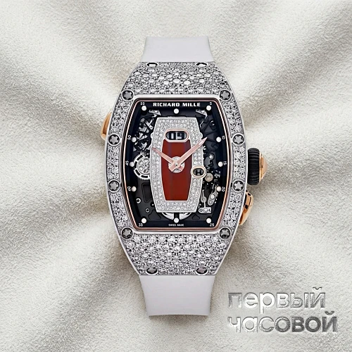 Rm037 White Gold Snow Diamond Set