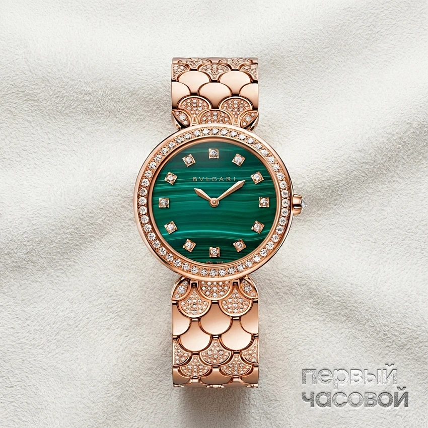 DIVAS’ DREAM WATCH Malachite Dial 33 mm