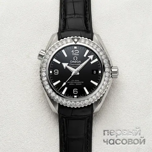 Seamastes Planet Ocean 600m Co Axial Master Chronometer 39.5mm Midsize Watch