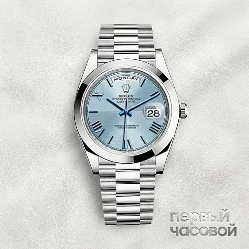 Day-Date II President Platinum Ice Blue