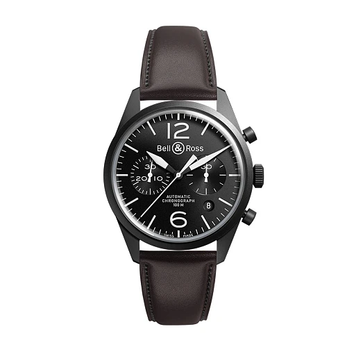 Vintage Chronograph Br 126 Original Carbon