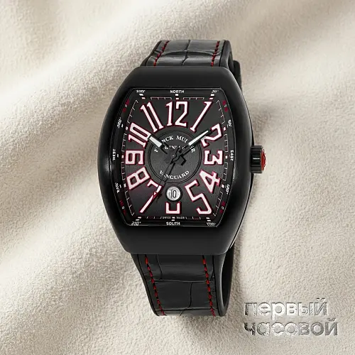 Vanguard Steel 45 mm Black Red
