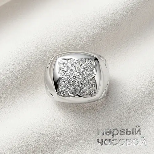 Pyramid Diamond Ring