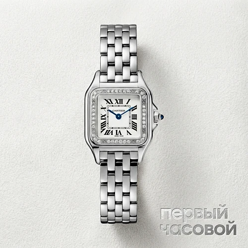 Panthere Steel And Diamonds Small
