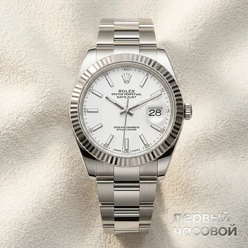 Datejust II 41mm White Dial 2021