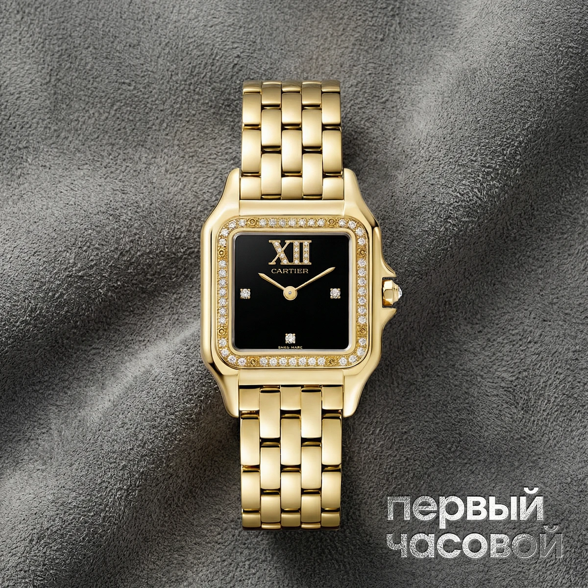 Купить элитные часы Cartier PANTHÈRE DE CARTIER WATCH Black Dial WJPN0090: в наличии в Москве!