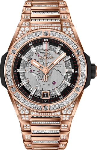 Big Bang Integrated Time Only King Gold Jewellery