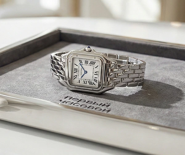 Medium Panthere De Cartier Steel