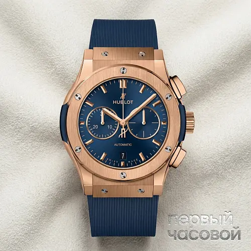 Classic Fusion Chronograph King Gold Blue 42 mm