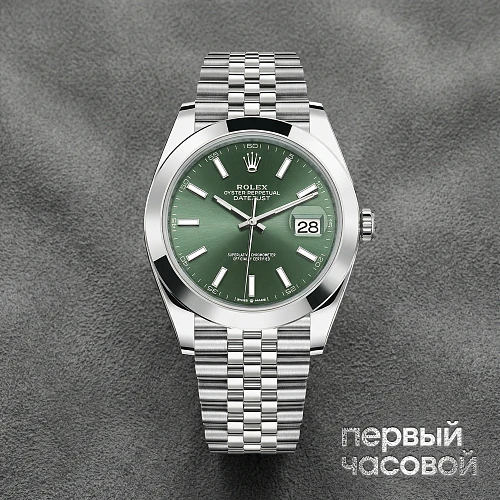Oyster Perpetual Datejust 41 Mm Mint Green