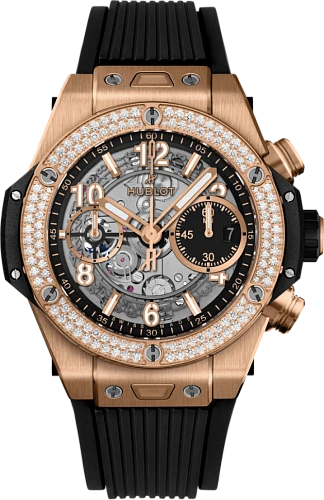 Big Bang Unico King Gold Diamonds