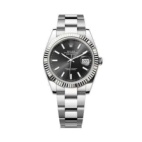 Datejust 41Mm Black Dial Oyster Bracelet