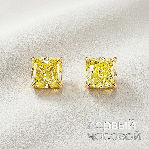 Серьги с бриллиантами 1,20/1,31 ct.
