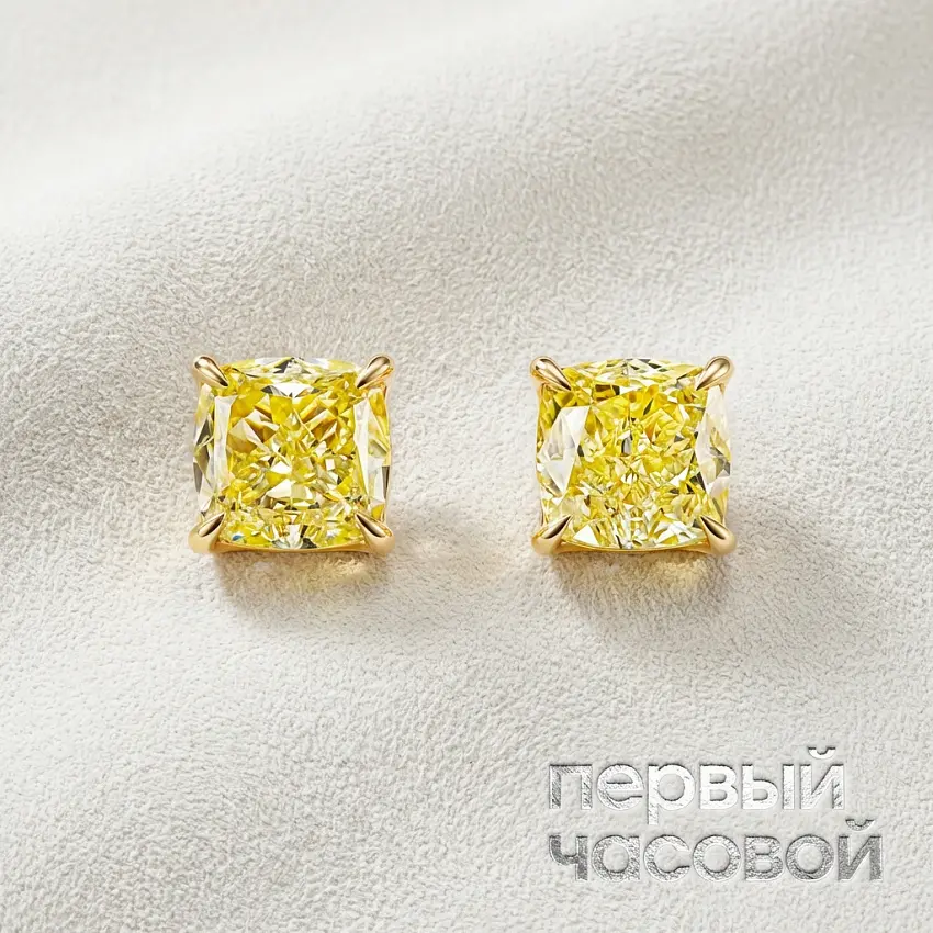 Серьги с бриллиантами 1,20/1,31 ct