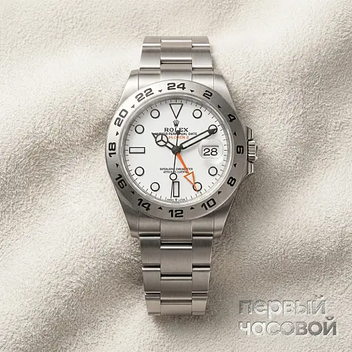 Explorer Ii Oyster Perpetual 42 Mm White Dial