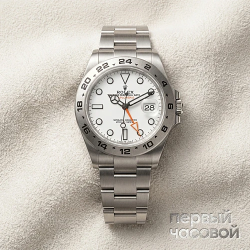 Explorer Ii Oyster Perpetual 42 Mm White Dial