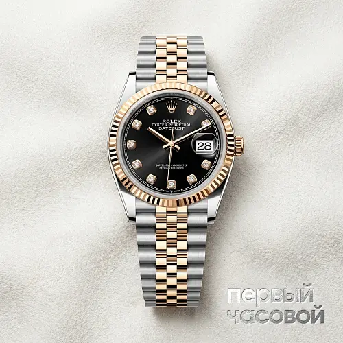 Datejust 36Mm Black Diamonds Dial