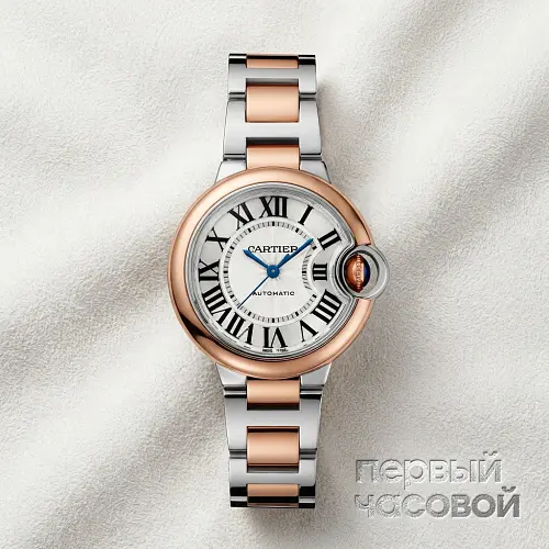 Ballon Bleu De Cartier 33Mm Two Tone