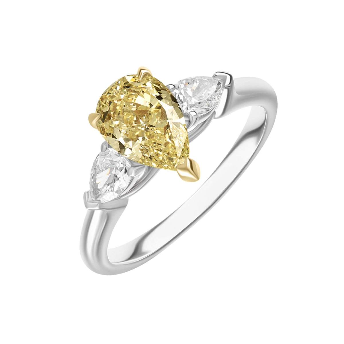Купить украшение NO NAME КОЛЬЦО С БРИЛЛИАНТОМ 2,12 ct. FBY/Si1 : в наличии в Москве!
