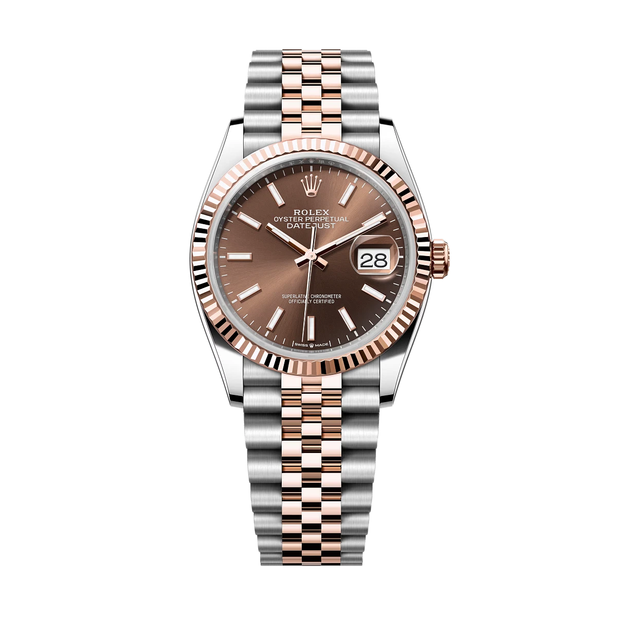 Купить элитные часы Rolex Datejust 36 Oystersteel and Everose gold 126231: в наличии в Москве!