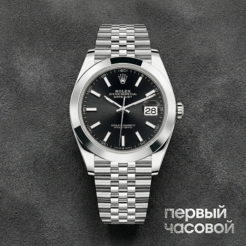 Oyster Perpetual Datejust 41 Mm Black