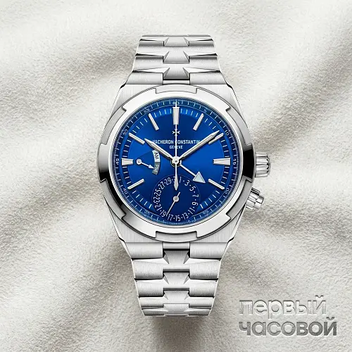Overseas Dual Time Blue Dial
